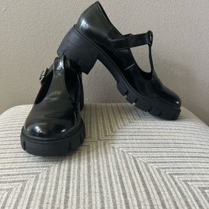Black Mary Janes